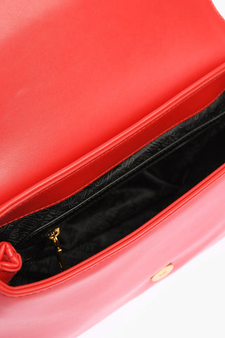 LOVE faux leather handbag with removable shoulder strap