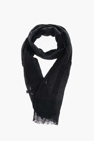 CC COLLECTION polka dots two-tone foulard