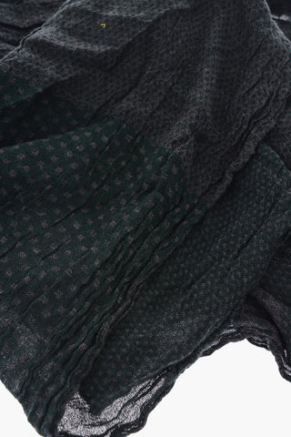 CC COLLECTION polka dots two-tone foulard