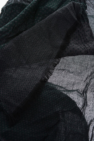 CC COLLECTION polka dots two-tone foulard