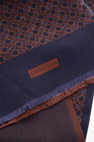 Foulard in seta a fantasia