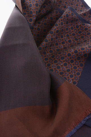 Foulard in seta a fantasia