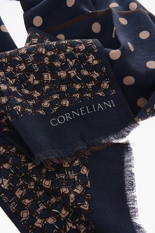 printed wool scarf