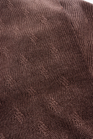 ID solid color wool scarf