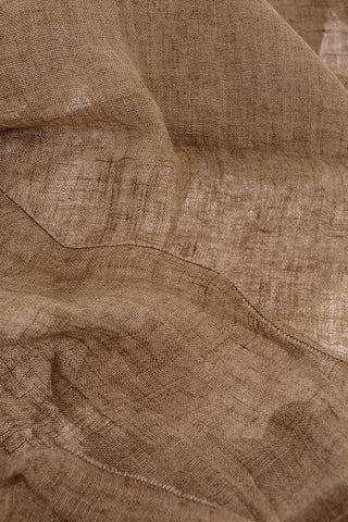 CC COLLECTION solid color flax foulard