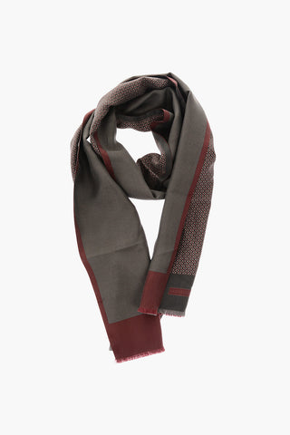 Foulard in seta a fantasia