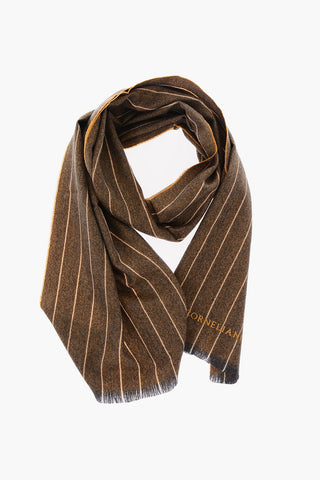 striped cashmere scarf