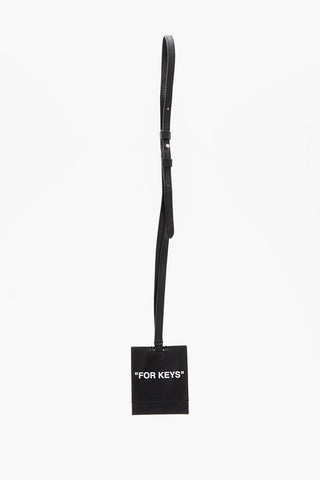 leather kayholder with adjustable neck strap