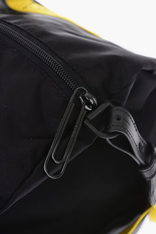 nylon duffle bag with removable shoulder strap