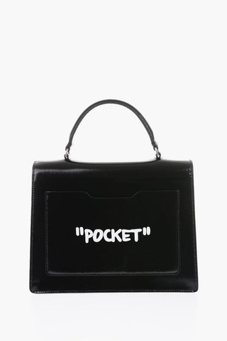 printed leather JITNEY 2.8 handbag with removable shoulder strap