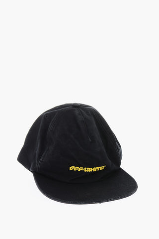 solid color cap with embroidery