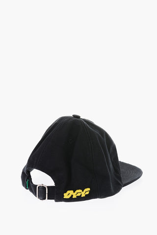 solid color cap with embroidery