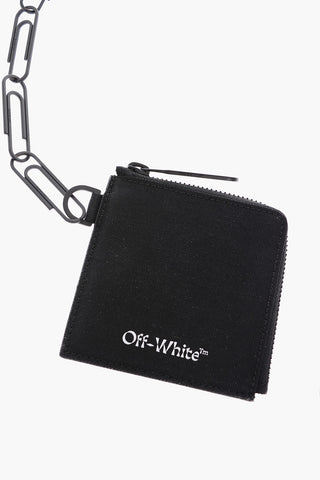 portacarte con catena zip