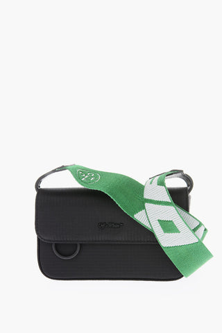 mini borsa a tracolla RIPSTOP con logo lettering