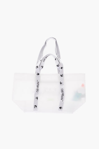 mini borsa tote COMMERCIAL in pvc con doppio manico