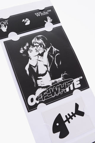 logo and graphic printed KISS 21 stickers set
