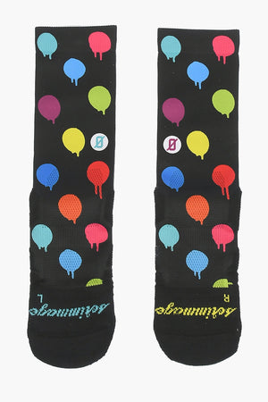 Socks PAINT DOTS with perforated detail