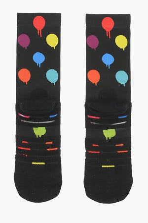 Socks PAINT DOTS with perforated detail