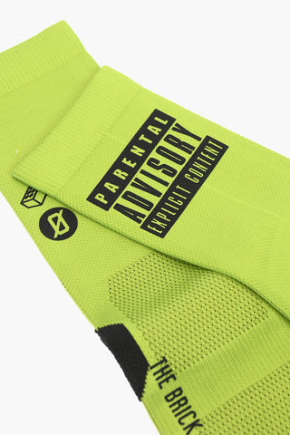 Two-Tone Socks BRICK CLUB with perforated detail