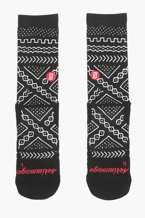 Socken MALI gemustert