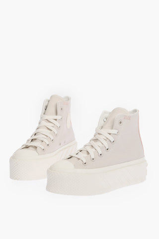 ALL STAR CHUCK TAYLOR Sneakers alte in Tessuto con Platform 6cm