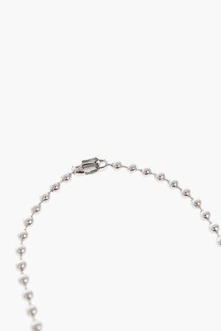 collana DOGTAG iridescente placca logo inciso