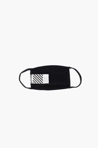 cotton face mask with print on the front