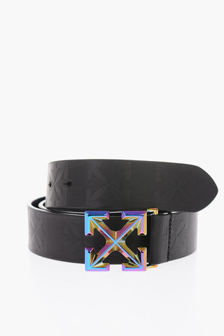 40mm logoed leather ARROWS belt