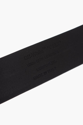 40mm logoed leather ARROWS belt