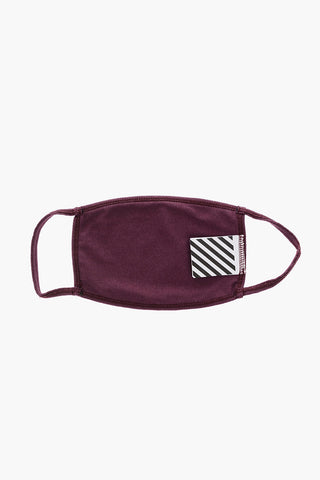 solid color arrow printed TAPE ARROW face mask