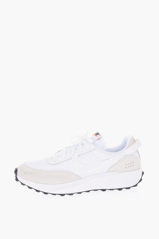 Leather and Fabric WAFFLE DEBUT Sneakers