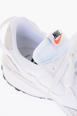 Leather and Fabric WAFFLE DEBUT Sneakers