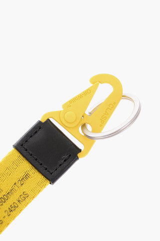 logoed fabric 2.0 INDUSTRIAL necklace keyring