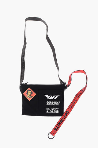 marsupio GORETEX in nylon con tracolla logata