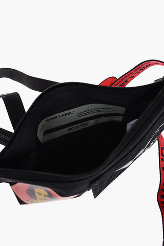 marsupio GORETEX in nylon con tracolla logata