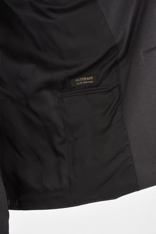 virgin wool LEADER side vents 2-button suit drop 7R