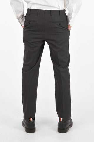virgin wool LEADER side vents 2-button suit drop 7R