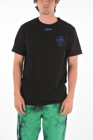 Printed H4 WOODS ARROW Crewneck T-shirt