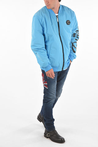Bomber TIGER in Nylon con Stampa
