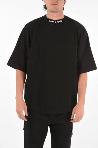 logo embossed crew-neck t-shirt