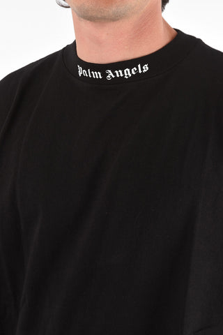 logo embossed crew-neck t-shirt
