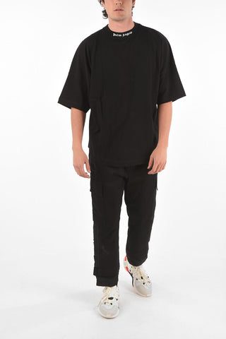 logo embossed crew-neck t-shirt