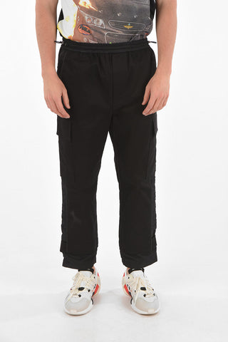 drawstring waist cargo pants
