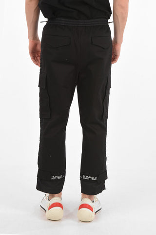 drawstring waist cargo pants