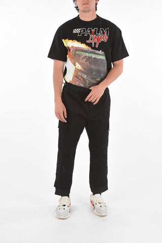drawstring waist cargo pants
