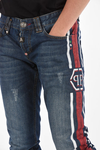 18cm Printed DAYLIGHT straight fit jeans