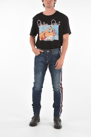 18cm Printed DAYLIGHT straight fit jeans