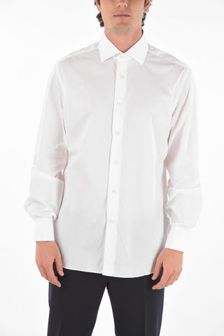 Poplin 200/2 Cotton NOBLE Shirt with Double French Cuffs