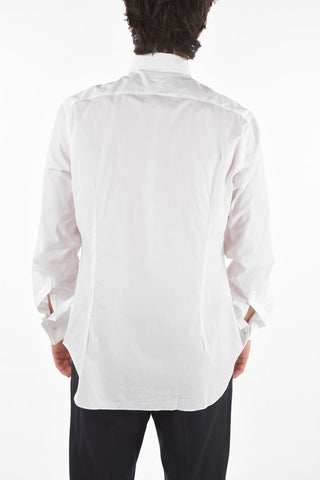 Poplin 200/2 Cotton NOBLE Shirt with Double French Cuffs