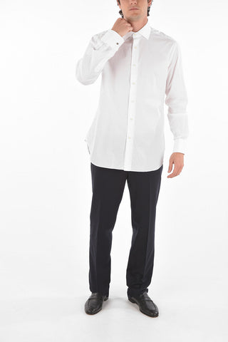 Poplin 200/2 Cotton NOBLE Shirt with Double French Cuffs